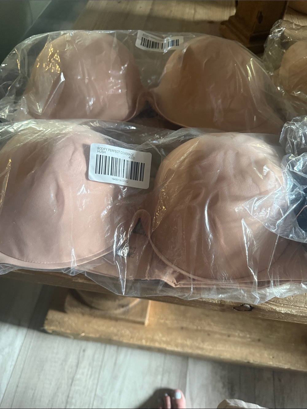 Soma Blush bras 1 black 4 blush and tan